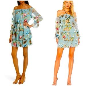 Alice + Olivia Floral Waylon Mini Dress